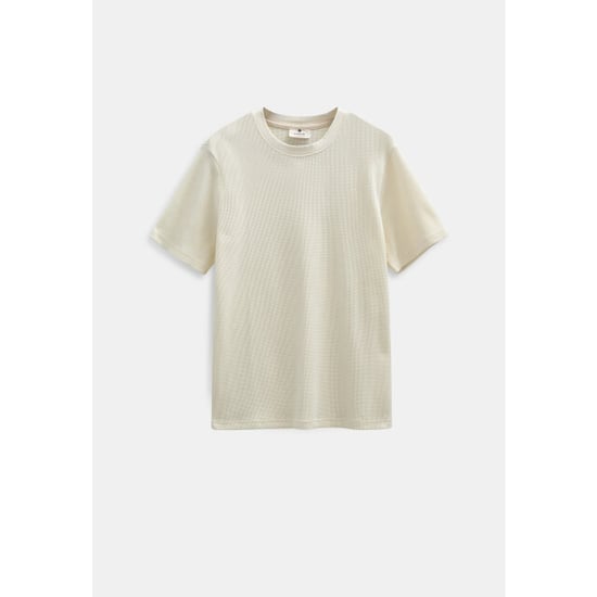 Anerkjendt 901754 akkikki s/s waffle tee tofu - Image 6