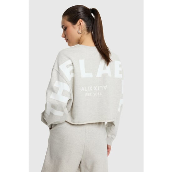Alix The Label Back print sweater - - Image 3