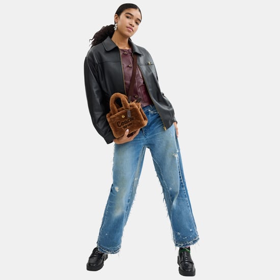 Cargo Tote Bag 20 In Shearling - Image 5
