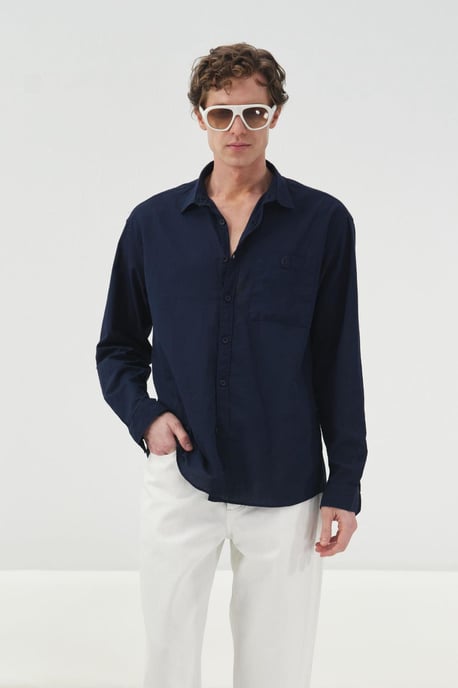 Regular Fit Knapp-Up Skjorta - Image 1