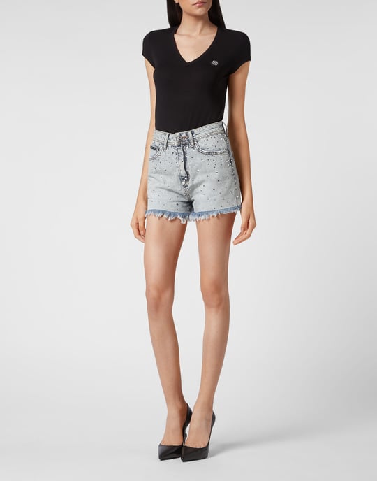 Denim Shorts - Image 4