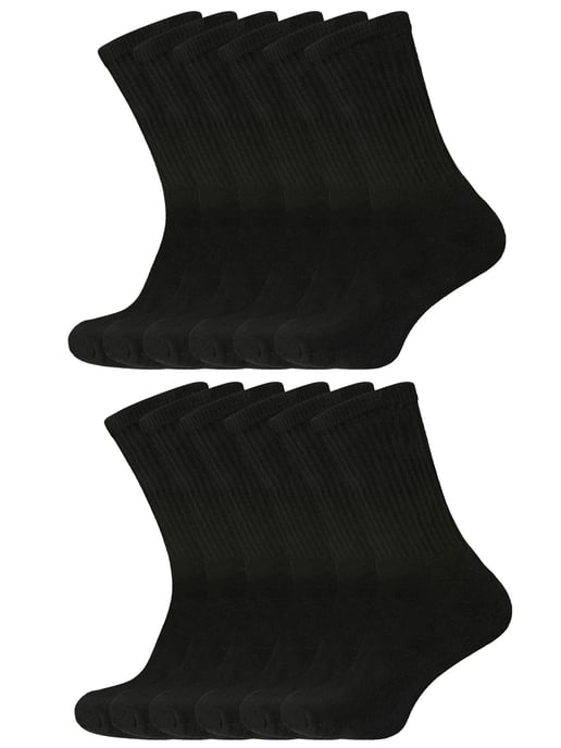12 Pack Mens Sport Socks UK 6-11 - Image 1