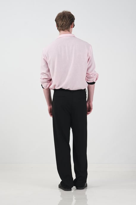 Oversized Lange Mouwen Knopshirt - Image 4