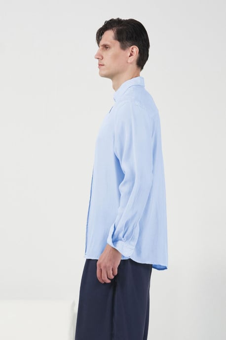 Regular Fit Knapp-up Poplin Skjorta - Image 2