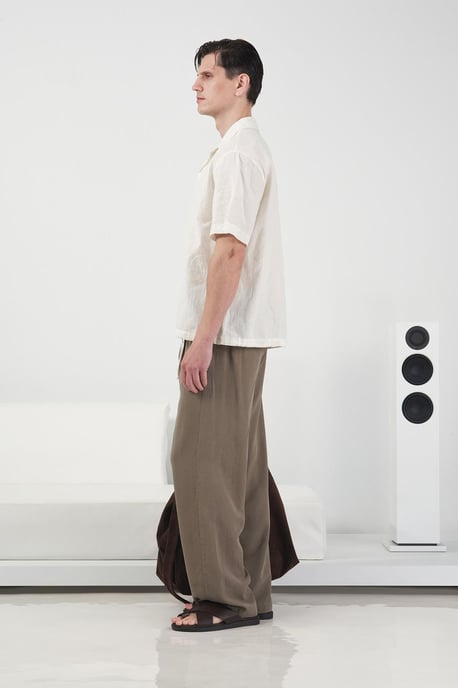 Paisleymönster Regular Fit Jacquardskjorta - Image 3