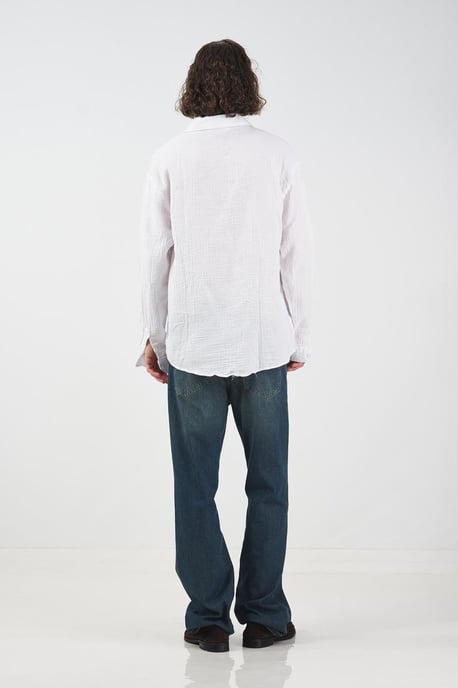 Relaxed Fit Gestructureerde Langarmshirt - Image 2