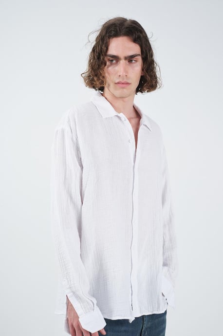 Relaxed Fit Gestructureerde Langarmshirt - Image 3