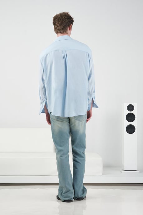 Oversized Overhemd met Knopen - Image 4