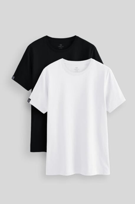 Comfort Fit Ronde Hals T-Shirt - Image 1