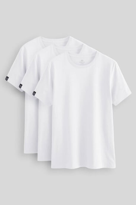 Comfort Fit Ronde Hals T-Shirt - Image 1