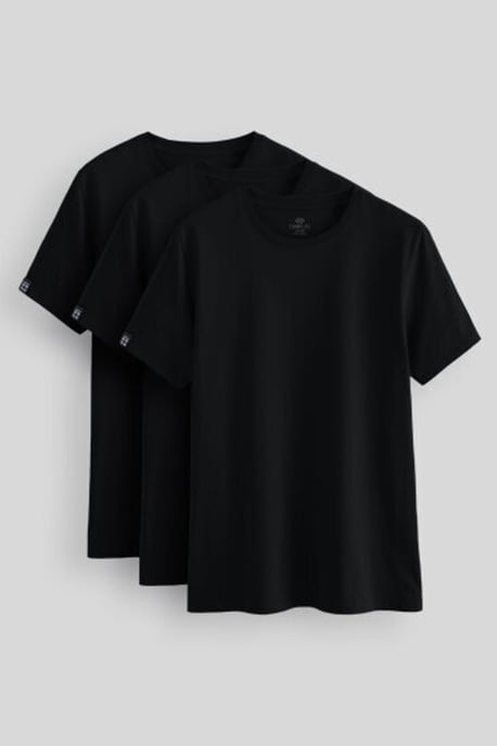 Comfort Fit Ronde Hals T-Shirt - Image 1