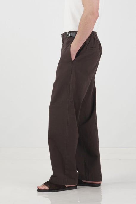 Brede Pijpen Broek met Ceintuur - Image 5