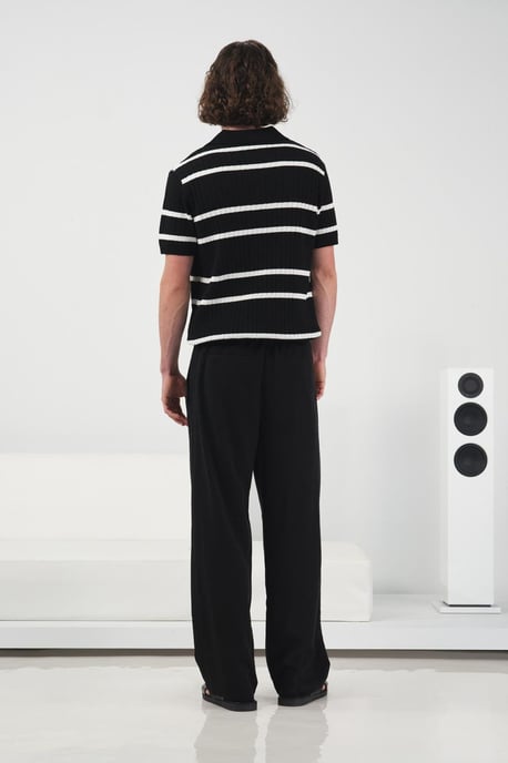 Brede Taille Pantalons met Plissé - Image 3