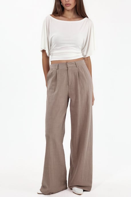 Hoge Taille Wijde Pantalonbroek - Image 5