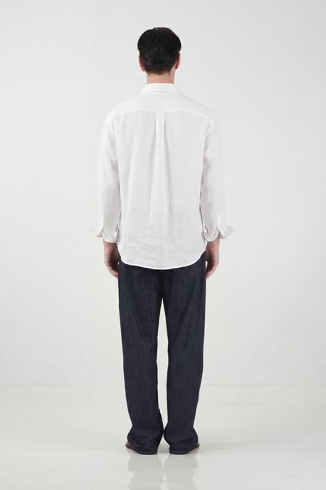 Overmatige Button-Up Shirt met Hemd Kraag - Image 4