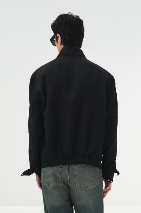 Tencel Linneskjorta med dragkedja - Image 4