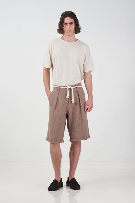 Texturerade Mid Waist Vida Byxor - Image 1