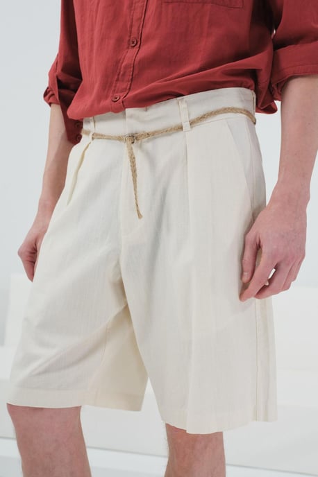 Hoge Taille Relaxed Fit Shorts - Image 4