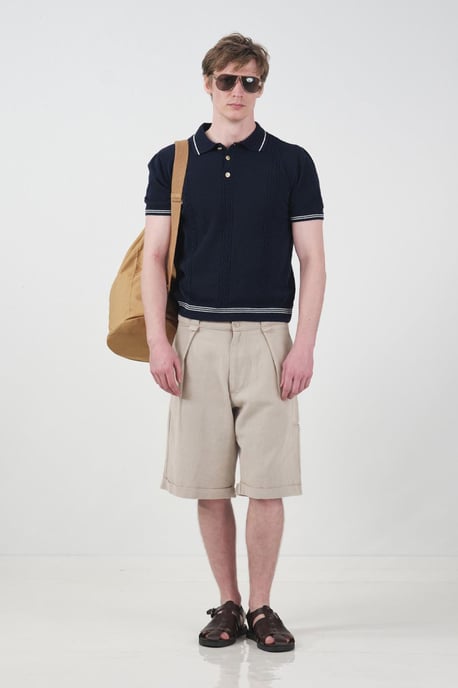 Hoge Taille Brede Pantalon Korte Broek met Zakken - Image 4