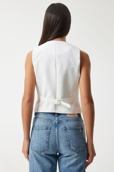 Crop Knop Vest - Image 5
