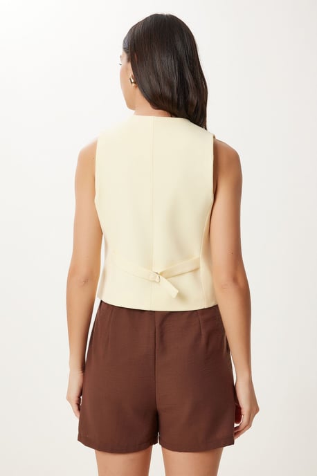Crop Knop Vest - Image 5
