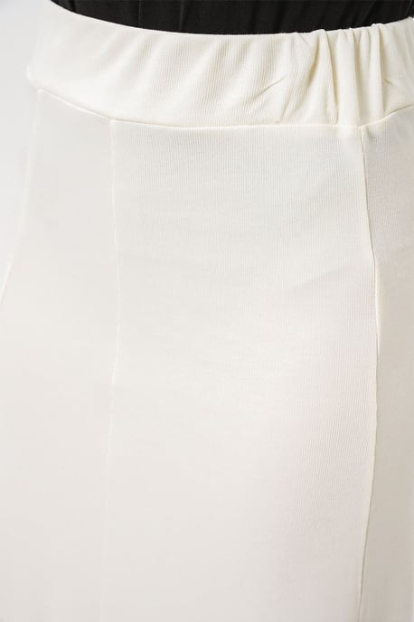 High Waist A-Line Maxi Skirt - Image 5