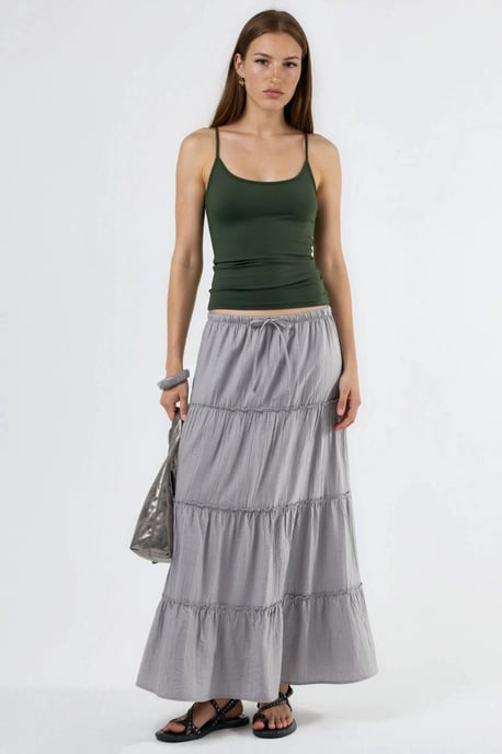 Aansluitende U-hals Gebreide Tanktop - Image 2