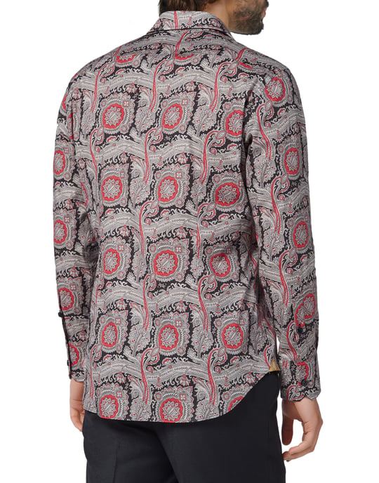 Skjorta Slim Fit Paisley - Image 4