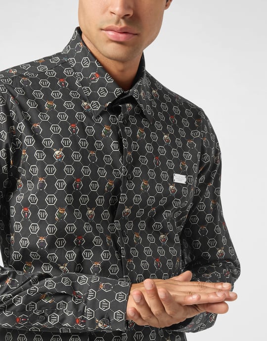 Overhemd Sugar Daddy Cut Ls Monogram - Image 3