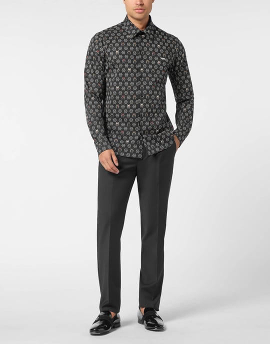 Overhemd Sugar Daddy Cut Ls Monogram - Image 4
