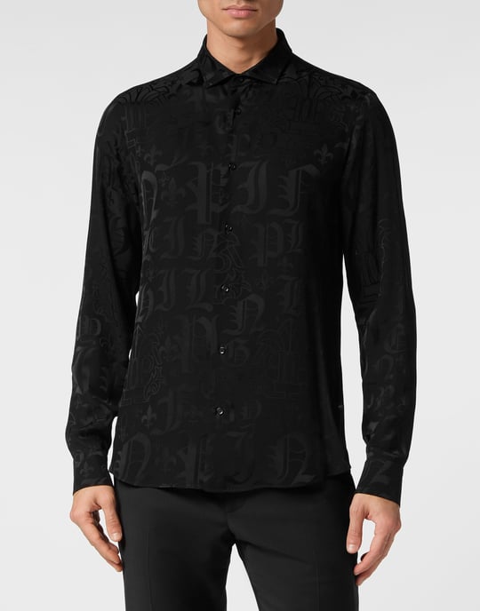 Overhemd Slim Fit Monogram - Image 2