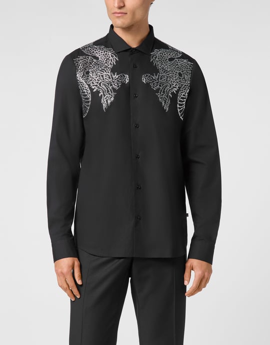 Shirt Slim Fit Dragon - Image 2