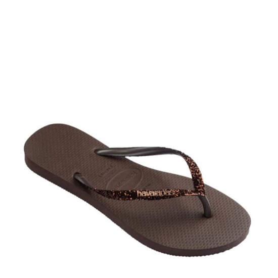 Havaianas Slim glitter ii dark brown teenslippers dames - Image 4