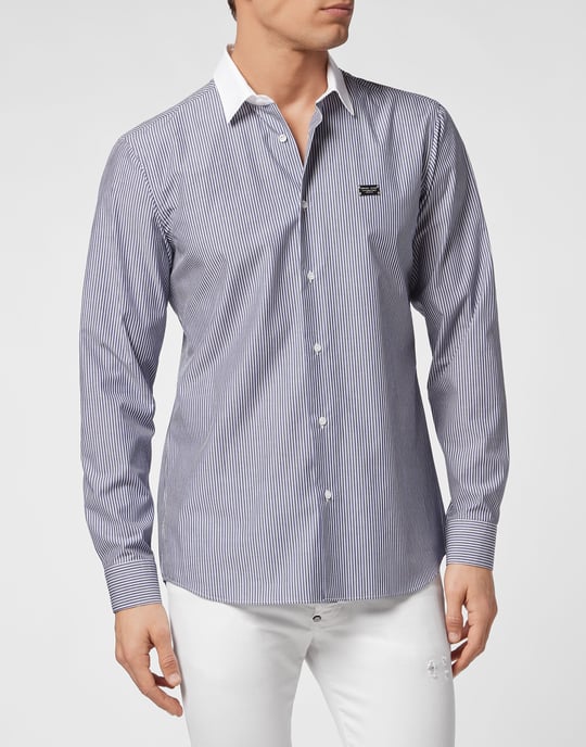 Shirt Slim Fit Skull And Plein - Image 2