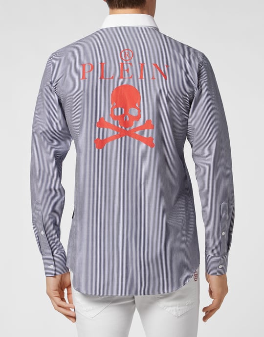 Shirt Slim Fit Skull And Plein - Image 4