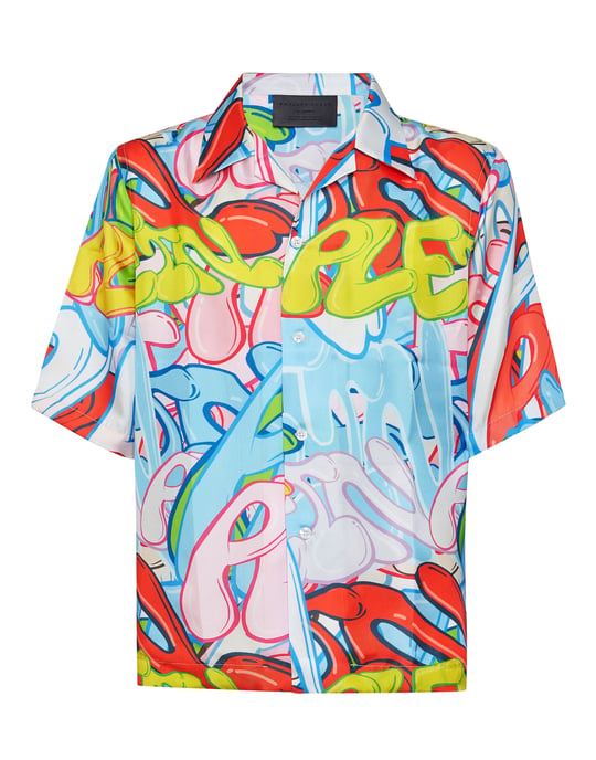 Shirt Bombing Graffiti - Image 1