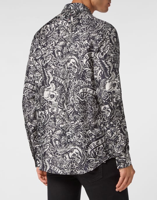 Overhemd Slim Fit Tattoo - Image 4