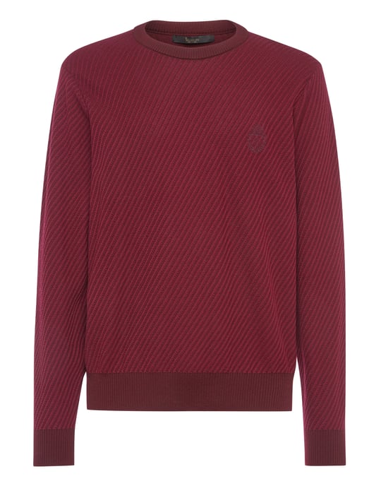 Pullover Round Neck Crest - Image 1