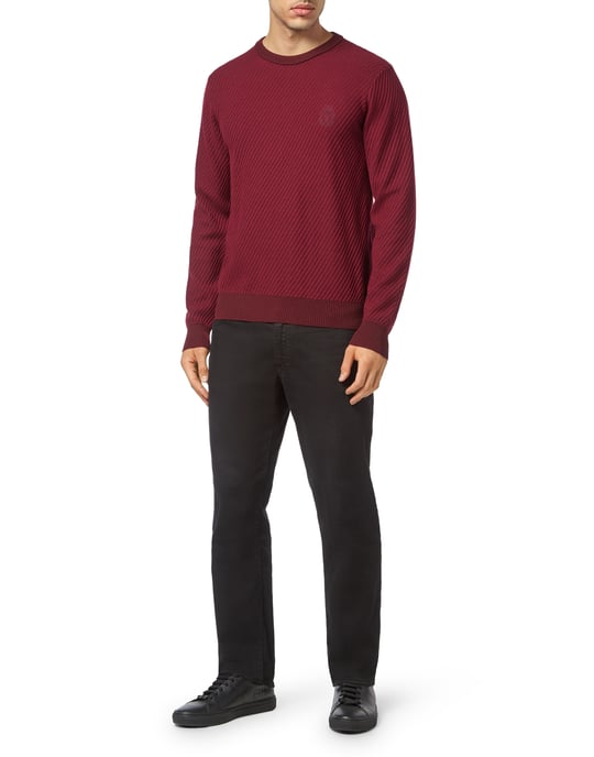 Pullover Round Neck Crest - Image 2