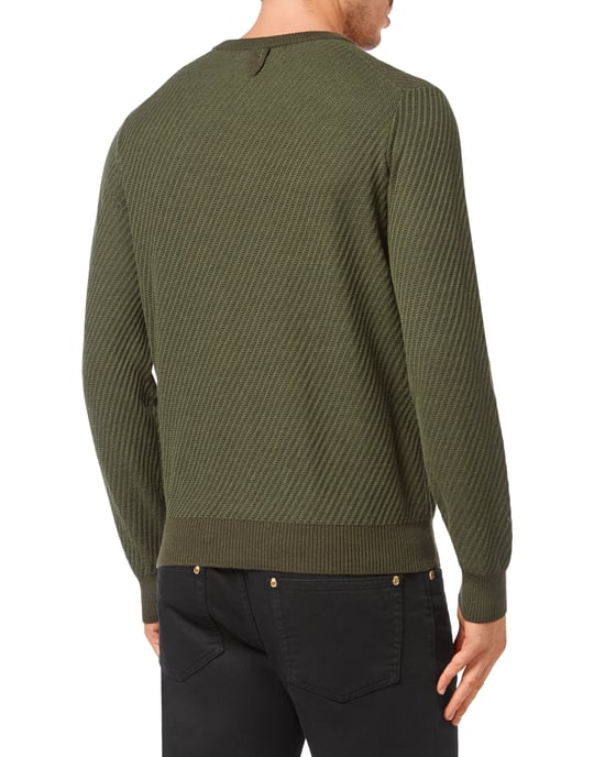 Pullover Round Neck Crest - Image 3