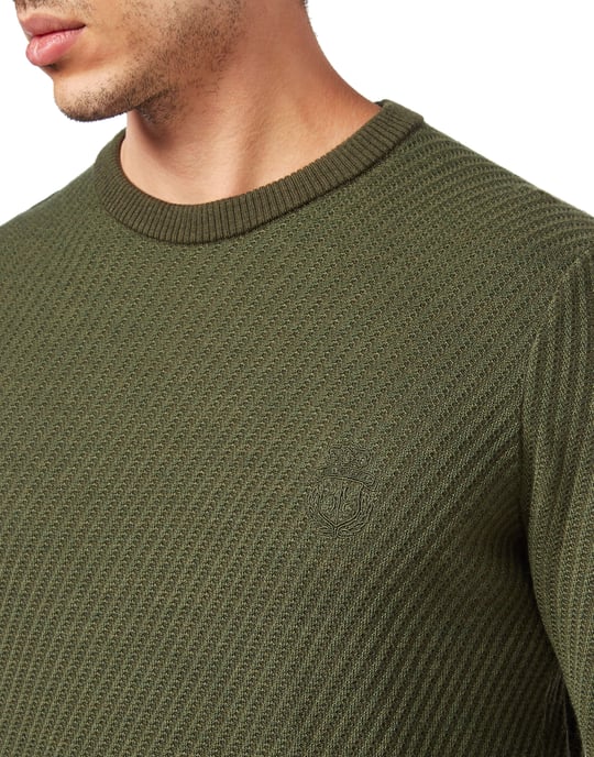 Pullover Round Neck Crest - Image 4