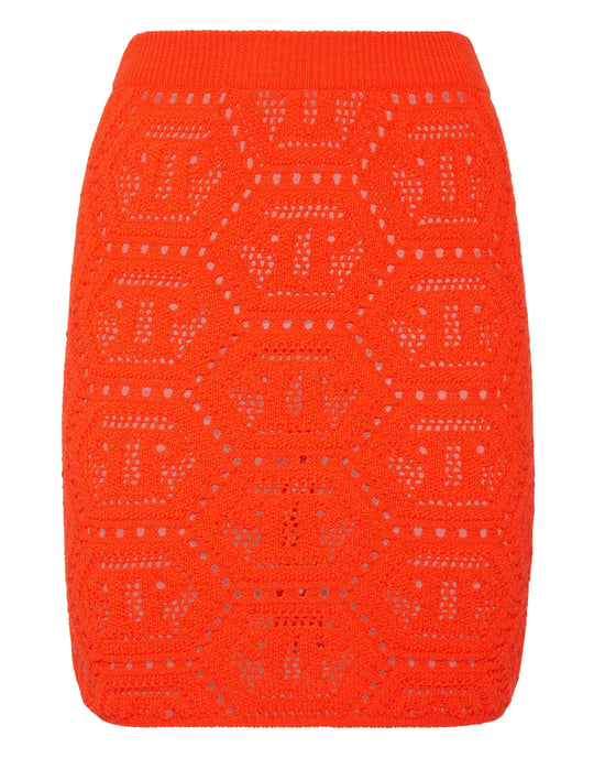 Gebreide Korte Rok Monogram - Image 1