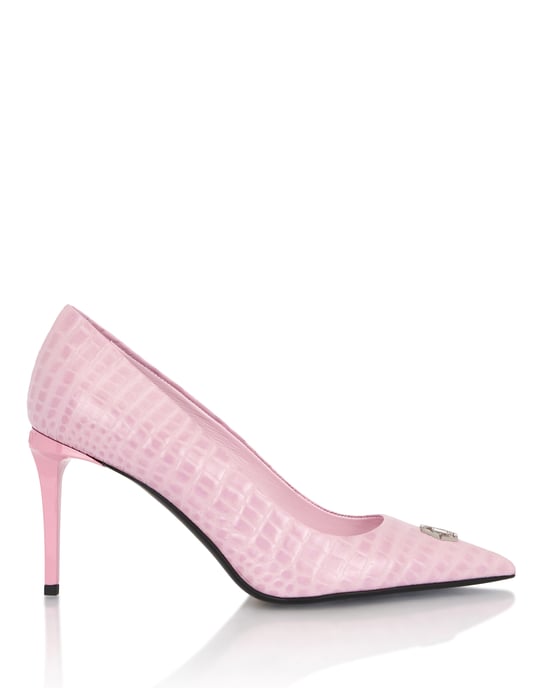 Cocco Print Decolette Mid Heels Hexagon 9 - Image 5