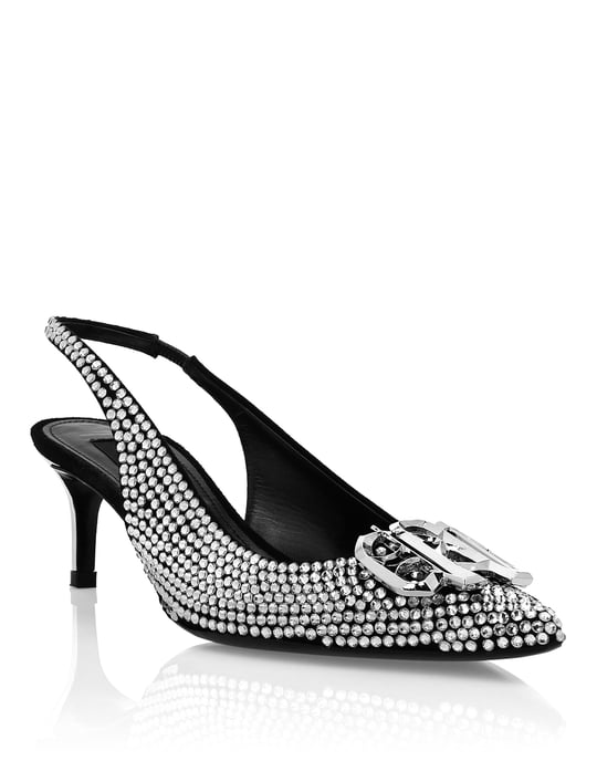 Slingback Schoenen Gothic Plein - Image 1