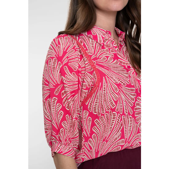 Geisha 63447-20 420 blouse pink/merlot - Image 4