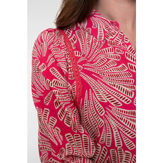Geisha 63447-20 420 blouse pink/merlot - Image 5