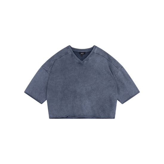 Alix The Label Ladies knitted cut seam sweat t-shirt t-shirts 2606844797 - Image 1