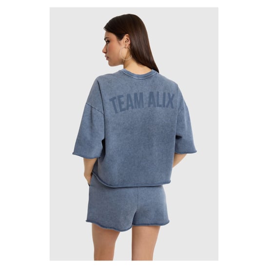 Alix The Label Ladies knitted cut seam sweat t-shirt t-shirts 2606844797 - Image 4