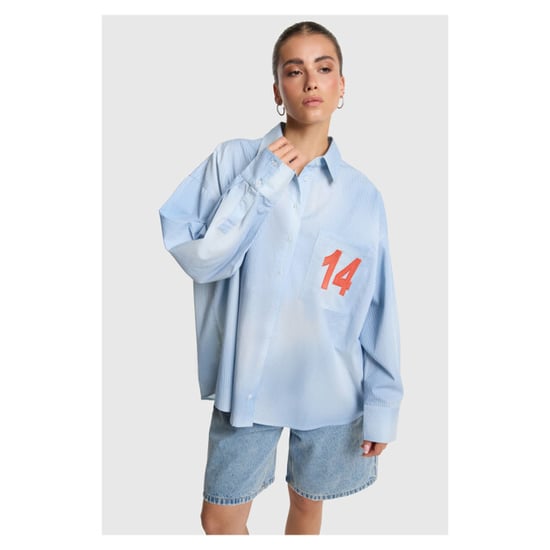 Alix The Label Ladies woven faded stripe blouse blouses 2606933782 - Image 3