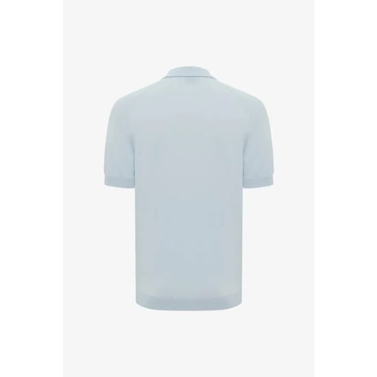 Genti Polo rib zip light - Image 6